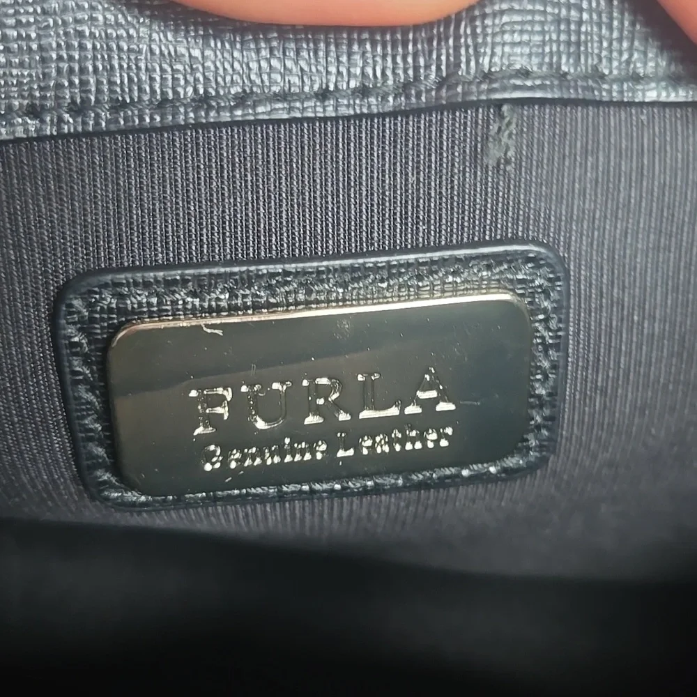 Black Furla Crossbody Bag - Picture 2 of 11